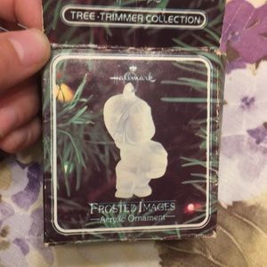 Frosted Images Hallmark Acrylic Ornament NWT